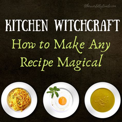 Magical cuisine creation